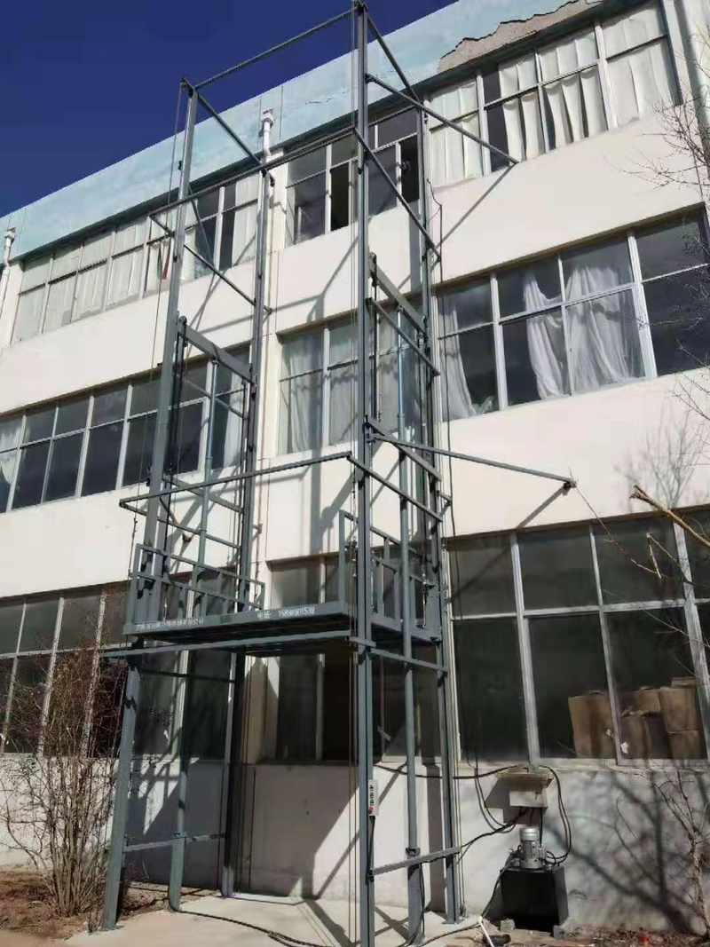 池州室外贴墙货梯